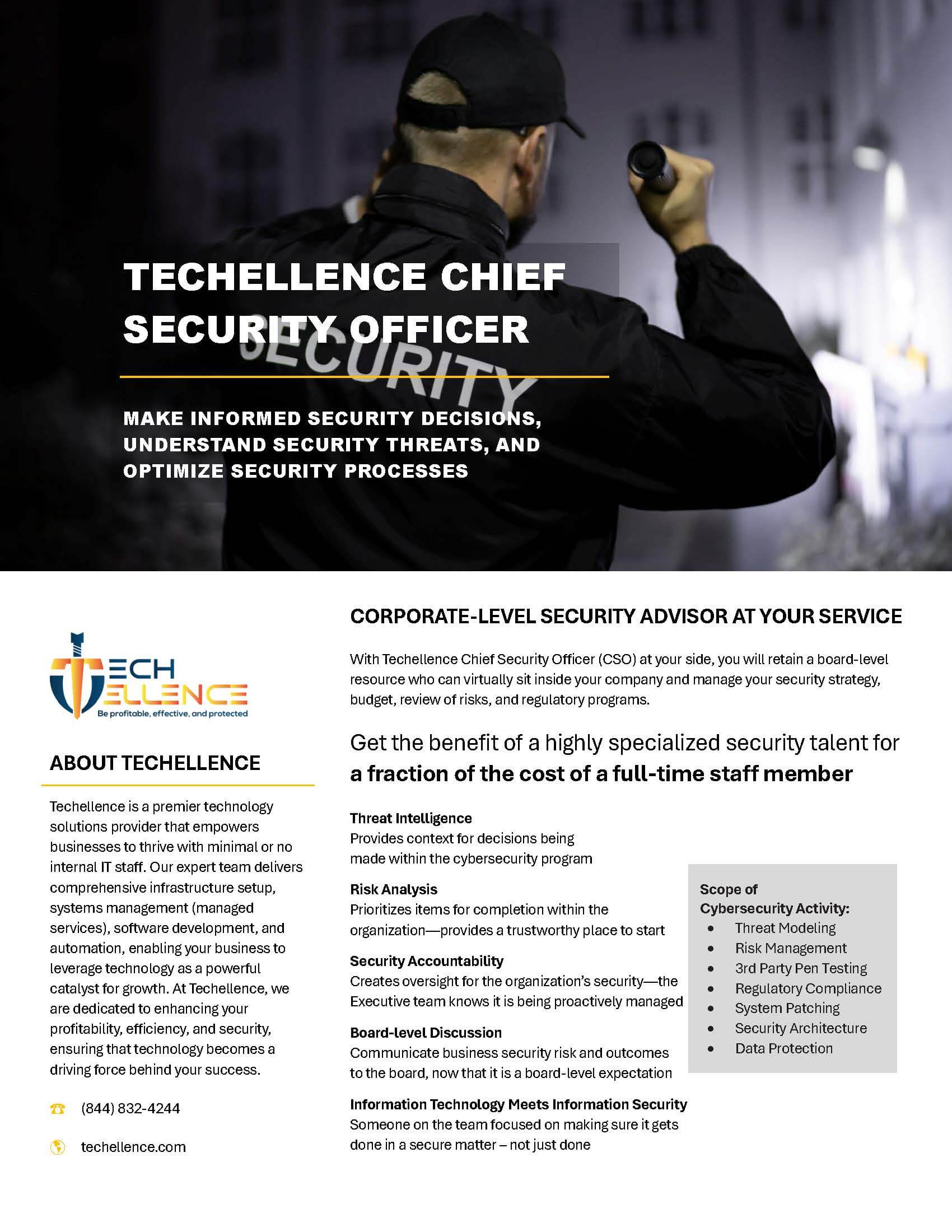 06. Techellence Chief Security Officer